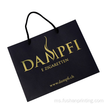 Beg Kertas Hadiah Belanja Kosmetik Logo yang disesuaikan